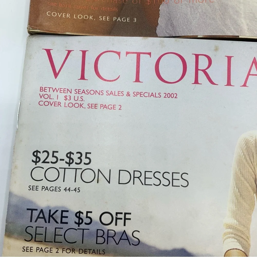 Vintage Victoria’s Secret Catalog Lot (2001–2003) – Early 2000s Fashion - Picture 8 of 16